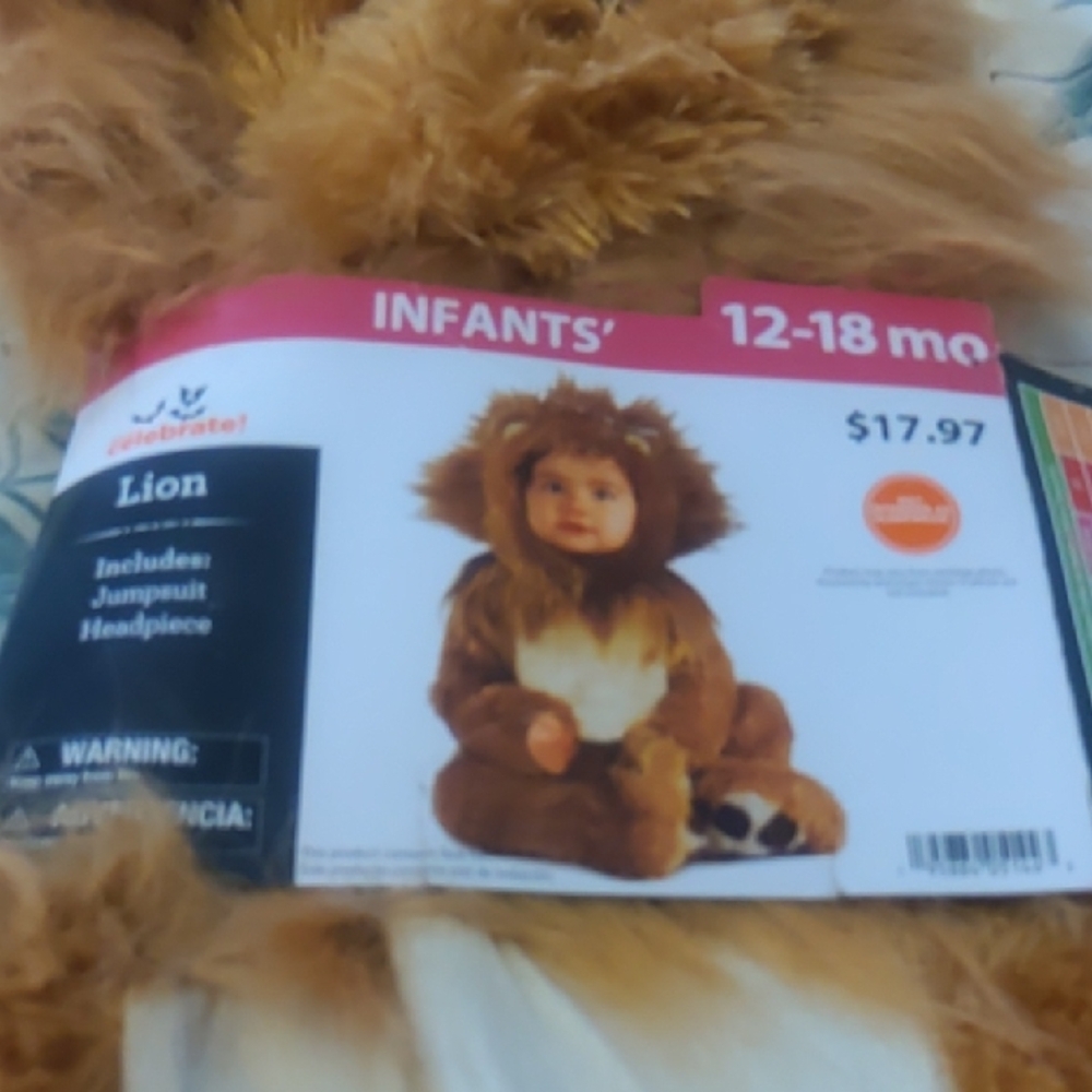Celebrate Infants' Lion Costume - Brown